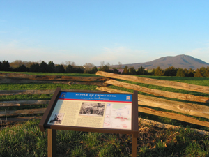 Civil War site at Cross Keys